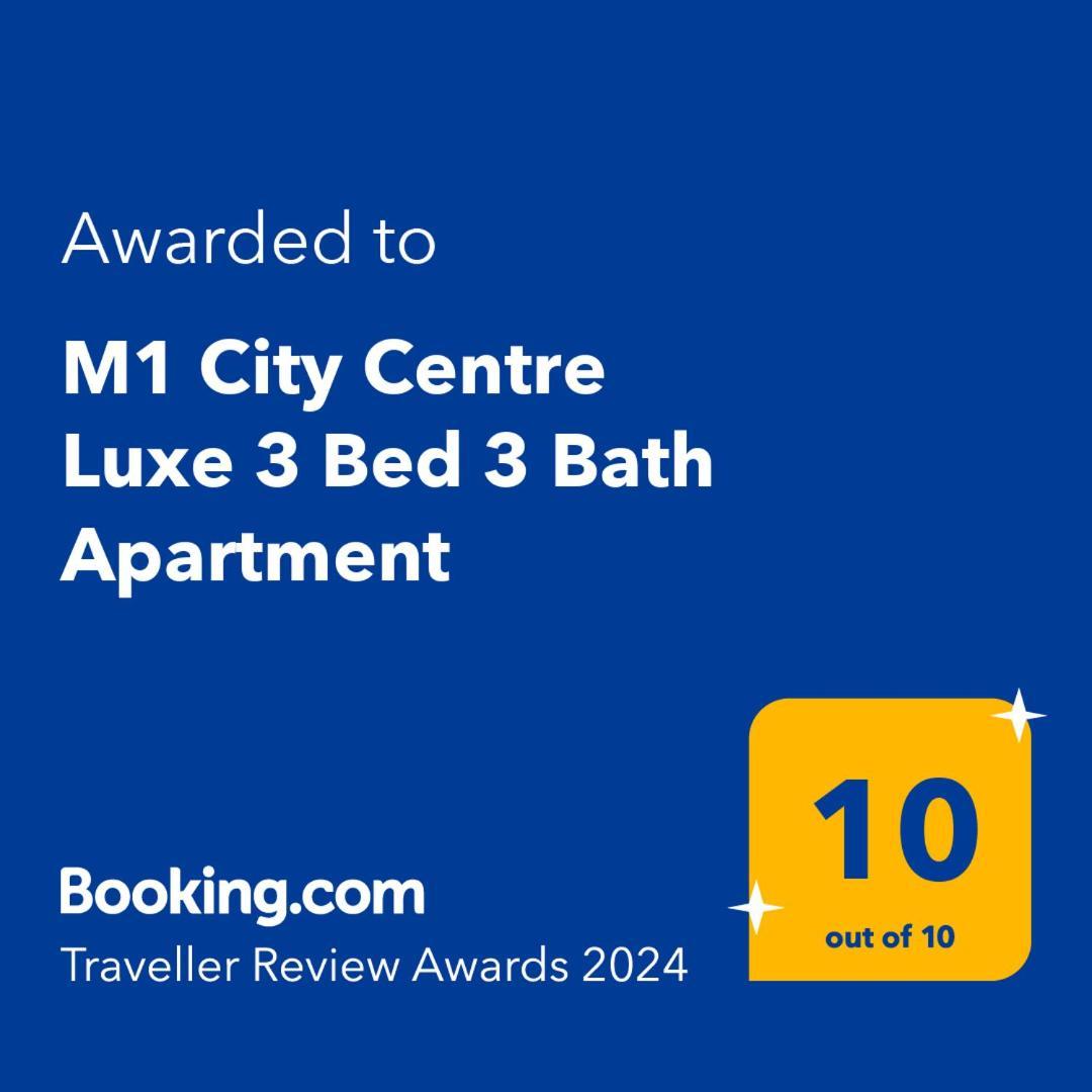 M1 City Centre 3 Bed 3 Bath Luxe Penthouse Manchester Exterior photo